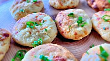 Käse Bisquits mit Cheddar