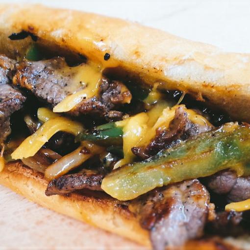 Philly Cheese Steak Sandwich