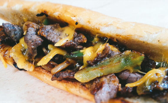 Philly Cheese Steak Sandwich