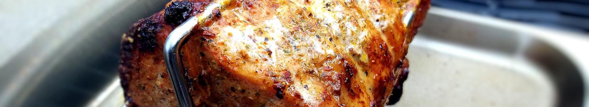 Schweinerücken vom Drehspieß Napoleon TravelQ